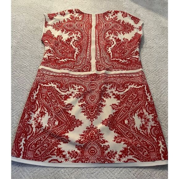 Madewell Silk Tunic Paisley Shift Dress - Picture 6 of 7